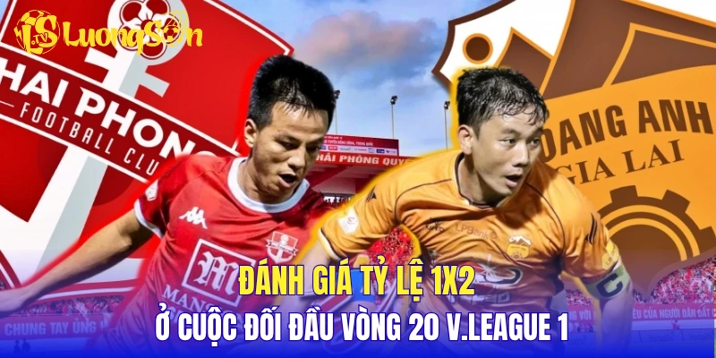 Đánh giá tỷ lệ 1X2 ở cuộc đối đầu vòng 20 V.League 1