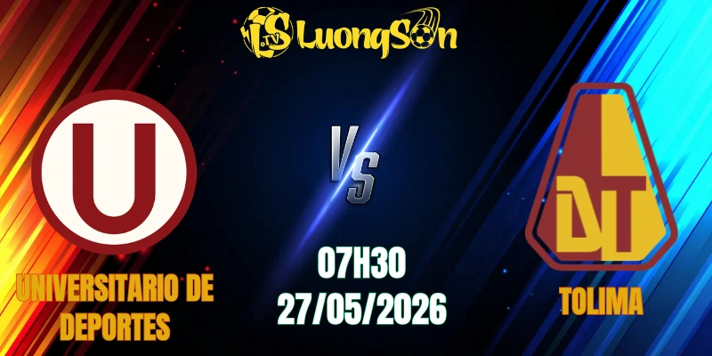 Universitario Vs Deportes Tolima