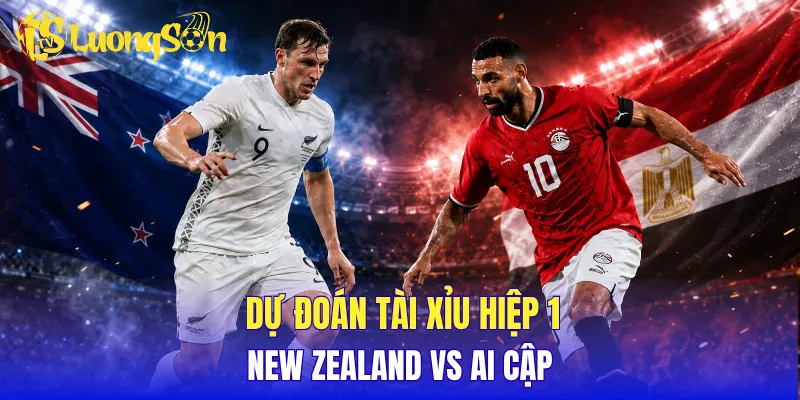 Dự đoán tài xỉu hiệp 1 New Zealand vs Ai Cập