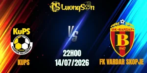 KuPS vs FK Vardar Skopje