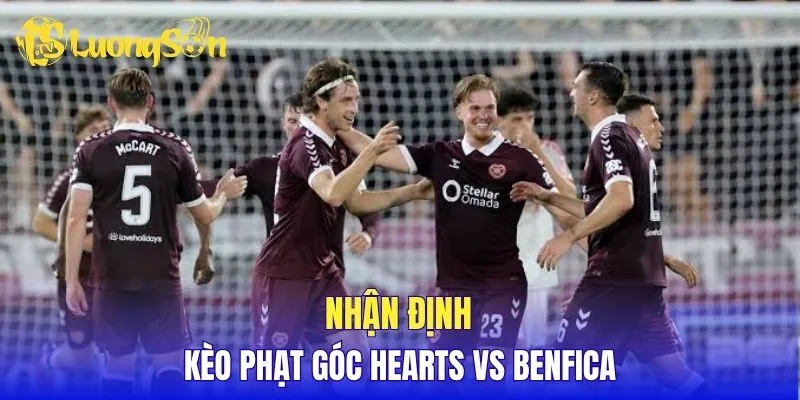 Nhận định kèo phạt góc Hearts vs Benfica
